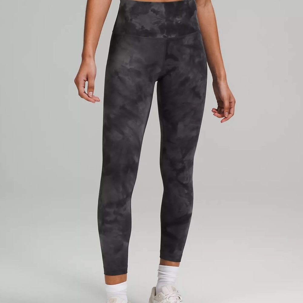 Lululemon align 25” size 4 tie dye